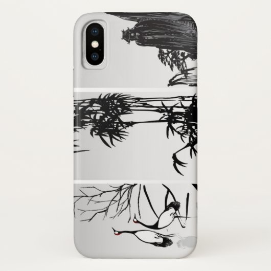 Coques Case-Mate iPhone Rouleau oriental vertical (Dos)