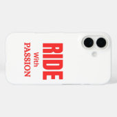 Coques Case-Mate iPhone Rouler avec Passion – Typographie Inspirante pour (Verso (horizontal))