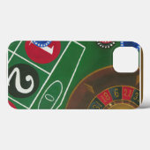 Coques Case-Mate iPhone Roulette Table avec puces et roue (Verso (horizontal))