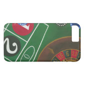 Coques Case-Mate iPhone Roulette Table avec puces et roue (Dos (Horizontal))