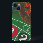 Case-Mate iPhone Case Roulette Table avec puces et roue<br><div class="desc">La roue tourne tient toute la puissance sur la table de la roulette, mais la puissance de ce tableau est dans la représentation réaliste d'une scène de casino. Le vert du feutre et la couleur des jetons vous mettent à table, attendant sur votre pari de payer. Assurez-vous d'acheter votre copie...</div>