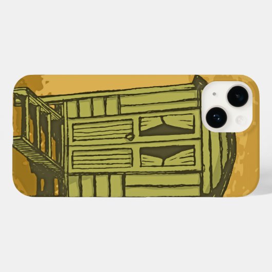 Coques Case-Mate iPhone roulotte de gitans (Verso (horizontal))