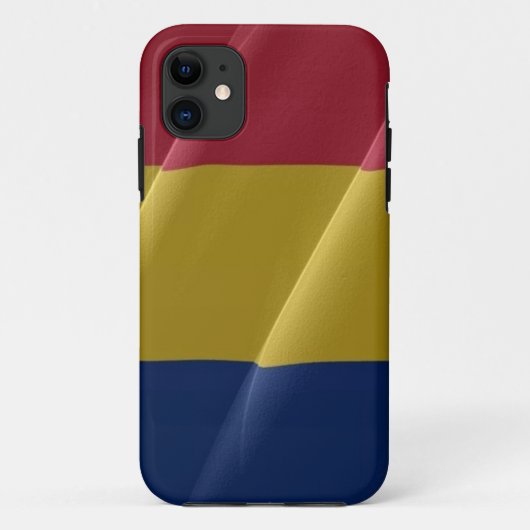 Coques Case-Mate iPhone Roumanie - Drapeau (Dos)