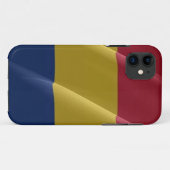 Coques Case-Mate iPhone Roumanie - Drapeau (Dos (Horizontal))