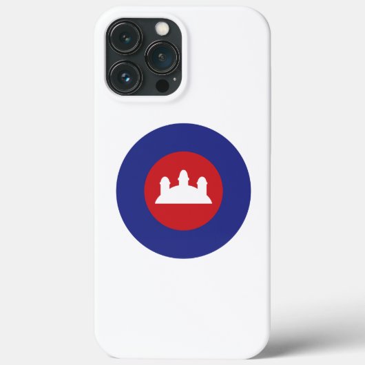 Coques Case-Mate iPhone Roundel cambodgien (Verso)