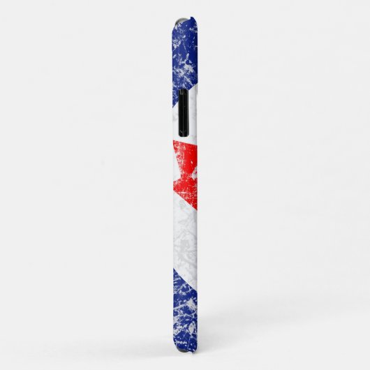 Coques Case-Mate iPhone Roundel de feuille d'érable graphique (Dos/Droite)