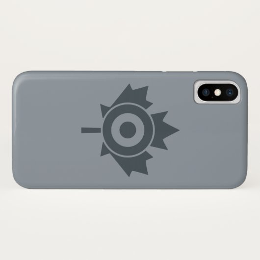 Coques Case-Mate iPhone Roundel Mod de feuille d'érable canadienne (Dos (Horizontal))