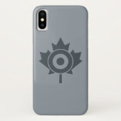 Coques Case-Mate iPhone Roundel Mod de feuille d'érable canadienne (Dos)