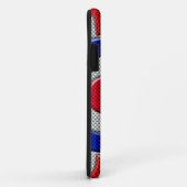 Coques Case-Mate iPhone Roundel Sunburst en fibre de carbone (Dos/Droite)