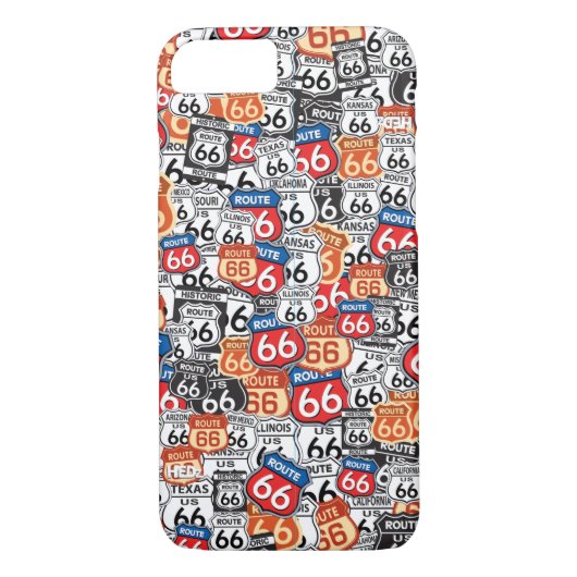 Coques Case-Mate iPhone Route 66 Signes routiers (Dos)
