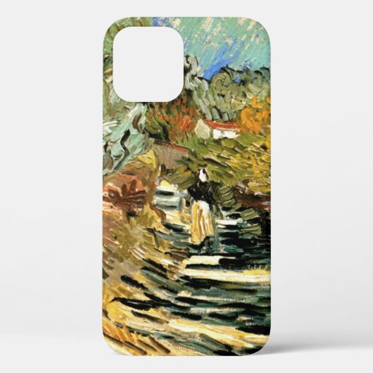 Coques Case-Mate iPhone Route à St Remy avec figure par Vincent van Gogh (Verso)