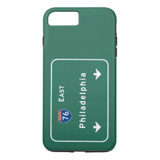 Coque iPhone 8 Plus/7 Plus Route d'autoroute d'autoroute nationale de PA de