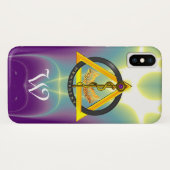 COQUES Case-Mate iPhone ROUTE DU MONOGRAMME DENTISTE ASCLEPIUS (Dos (Horizontal))