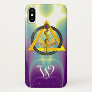 COQUES POUR iPhone ROUTE DU MONOGRAMME DENTISTE ASCLEPIUS