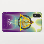 COQUES Case-Mate iPhone ROUTE DU MONOGRAMME DENTISTE ASCLEPIUS (Dos (Horizontal))