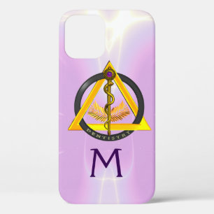 ETUI iPhone Case-Mate ROUTE DU MONOGRAMME DENTISTE ASCLEPIUS