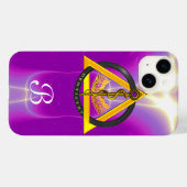 COQUES Case-Mate iPhone ROUTE DU MONOGRAMME DENTISTE ASCLEPIUS (Verso (horizontal))