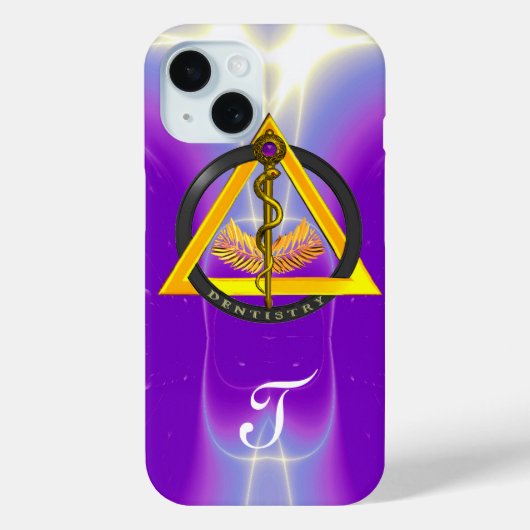 COQUES Case-Mate iPhone ROUTE DU MONOGRAMME DENTISTE ASCLEPIUS (Verso)