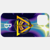 COQUES Case-Mate iPhone ROUTE DU MONOGRAMME DENTISTE ASCLEPIUS (Verso (horizontal))