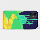Coques Case-Mate iPhone route en brique jaune (Dos (Horizontal))