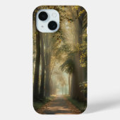Coques Case-Mate iPhone Route Éthérée Sous Les Arbres (Verso)