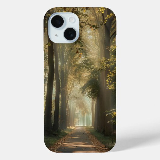 Coques Case-Mate iPhone Route Éthérée Sous Les Arbres (Verso)