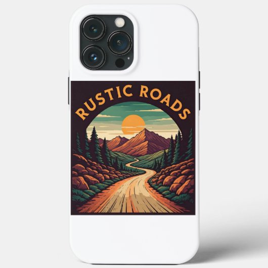 Coques Case-Mate iPhone Routes rustiques (Verso)