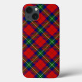 Coques Case-Mate iPhone Routhven tartan rouge vert bleu plaid (Verso)