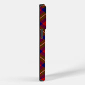 Coques Case-Mate iPhone Routhven tartan rouge vert bleu plaid (Verso / Droite)
