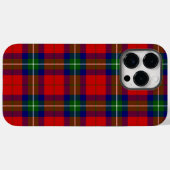 Coques Case-Mate iPhone Routhven tartan rouge vert bleu plaid (Verso (horizontal))