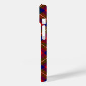 Coques Case-Mate iPhone Routhven tartan rouge vert bleu plaid (Verso / Gauche)
