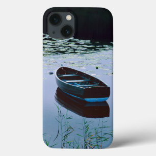 iPhone 13 Case Rowboat on small lake surrounded by water