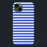 iPhone 13 Coque Royal Blue Combination Stripes par Shirley Taylor<br><div class="desc">Royal bleu bandes Coque-Mate à peine Là Galaxy Note 4 coque. Cliquez sur le bouton personnaliser pour ajouter votre texte. L'image peut être pivotée ou redimensionnée. Copyright © Shirley Taylor. Tous droits réservés.</div>