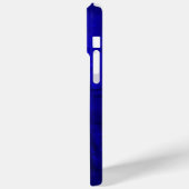 Coques Case-Mate iPhone Royal Blue Leather (Verso / Gauche)