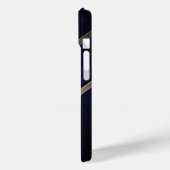 Coques Case-Mate iPhone Royal Caribbean Croisière bleu Texte blanc (Verso / Gauche)