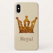 Coques Case-Mate iPhone Royal iPhone X, à peine là (Dos)