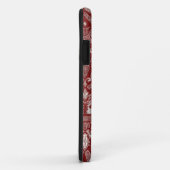 Coques Case-Mate iPhone Royal Red Damask (Dos/Droite)