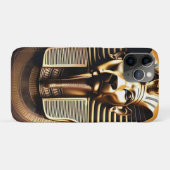 Coques Case-Mate iPhone **"Royal Rugissement : Le Lion Pharaon Doré"** (Dos (Horizontal))