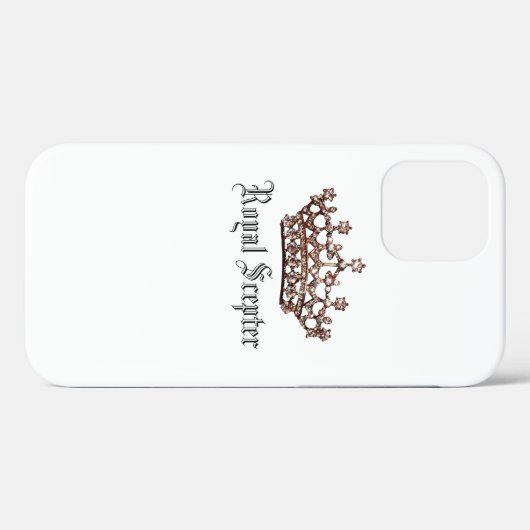 Coques Case-Mate iPhone "Royal Scepter" Tiara (Verso (horizontal))