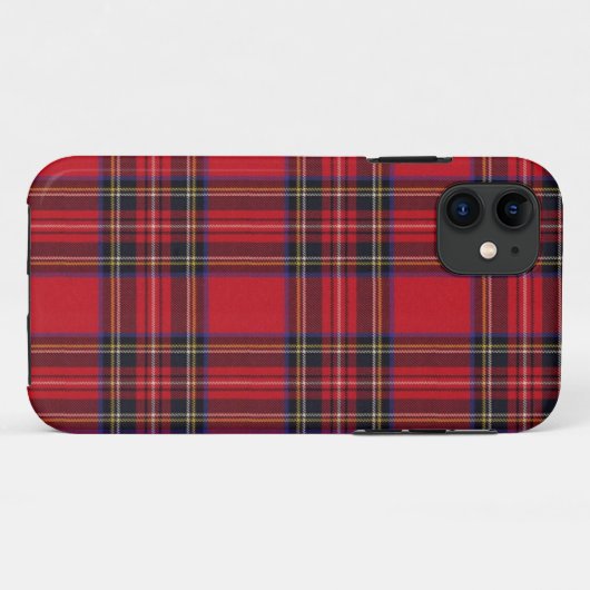 Coques Case-Mate iPhone Royal Stewart Tartan (Dos (Horizontal))