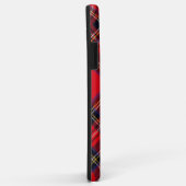 Coques Case-Mate iPhone Royal Stewart tartan rouge noir plaid (Dos/Droite)