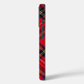 Coques Case-Mate iPhone Royal Stewart tartan rouge noir plaid (Verso / Gauche)