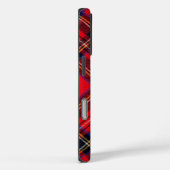 Coques Case-Mate iPhone Royal Stewart tartan rouge noir plaid (Verso / Droite)