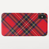 Coques Case-Mate iPhone Royal Stewart tartan rouge noir plaid (Dos (Horizontal))