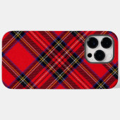 Coques Case-Mate iPhone Royal Stewart tartan rouge noir plaid (Verso (horizontal))