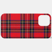 Coques Case-Mate iPhone Royal Stewart tartan rouge noir plaid (Verso / Droite)
