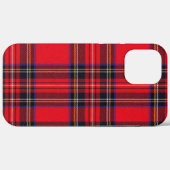 Coques Case-Mate iPhone Royal Stewart tartan rouge noir plaid (Verso (horizontal))