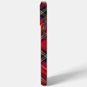 Coques Case-Mate iPhone Royal Stewart tartan rouge noir plaid (Verso / Gauche)