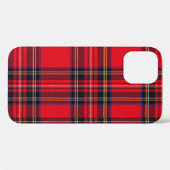 Coques Case-Mate iPhone Royal Stewart tartan rouge noir plaid (Verso (horizontal))