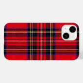 Coques Case-Mate iPhone Royal Stewart tartan rouge noir plaid (Verso (horizontal))